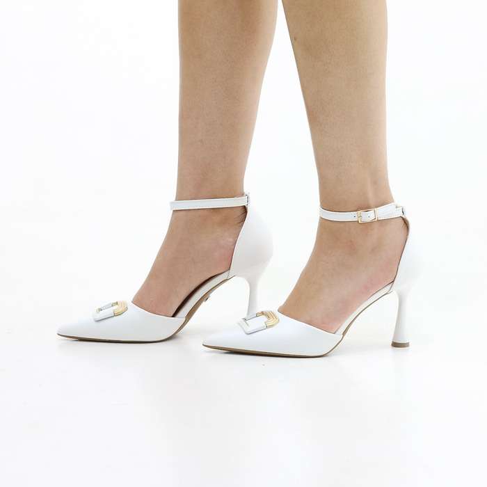 Simmit open waist w/trim pu 9cm heel