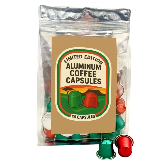 50 Aluminium Nespresso® compatible pods