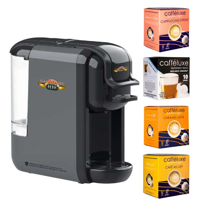 Caffeluxe F.R.I.E.N.D.S DUO Machine | Dolce Gusto Bundle