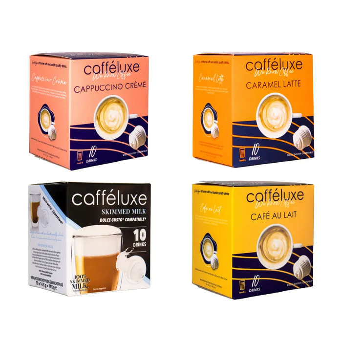 Caffeluxe F.R.I.E.N.D.S DUO Machine | Starter Pack