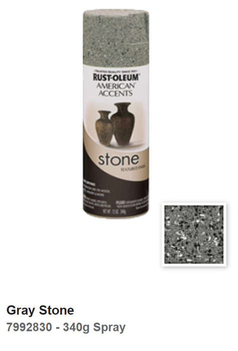 Rust-Oleum American Accents Stone Spray Paint