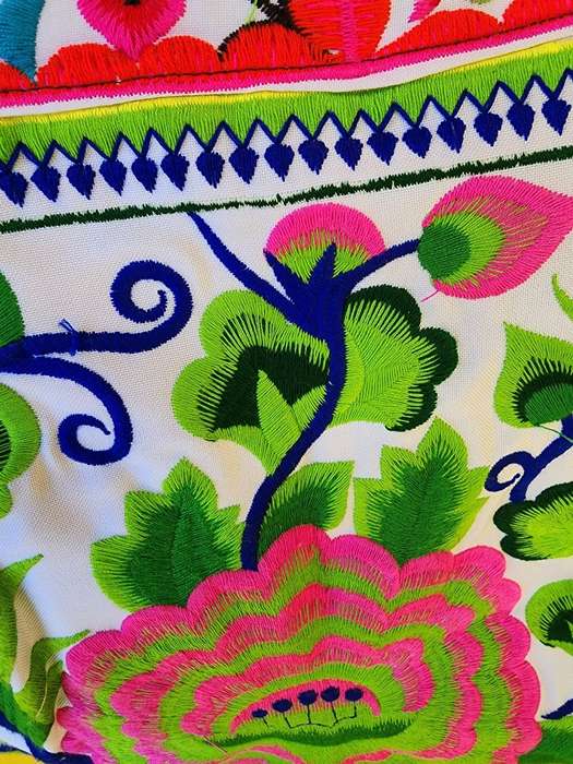 Hmong embroidered bag