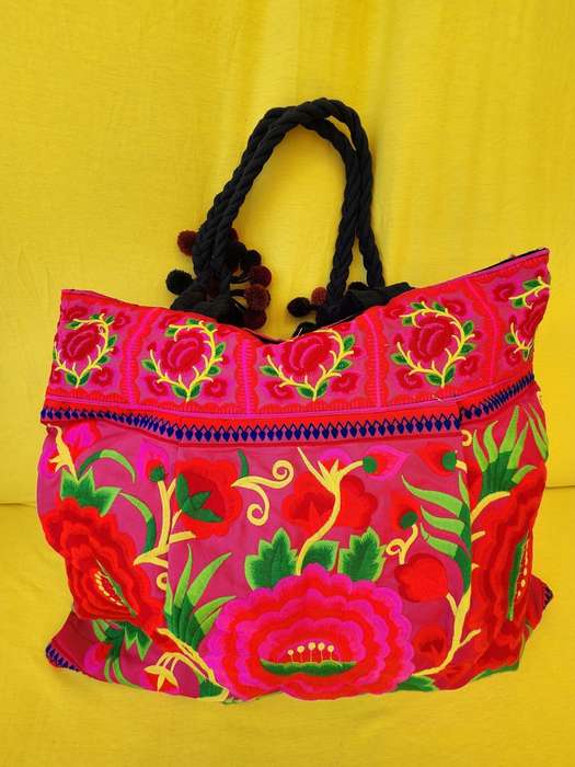 Hmong embroidered bag