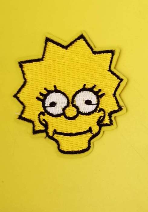 Lisa the Simpson Iron on Patch