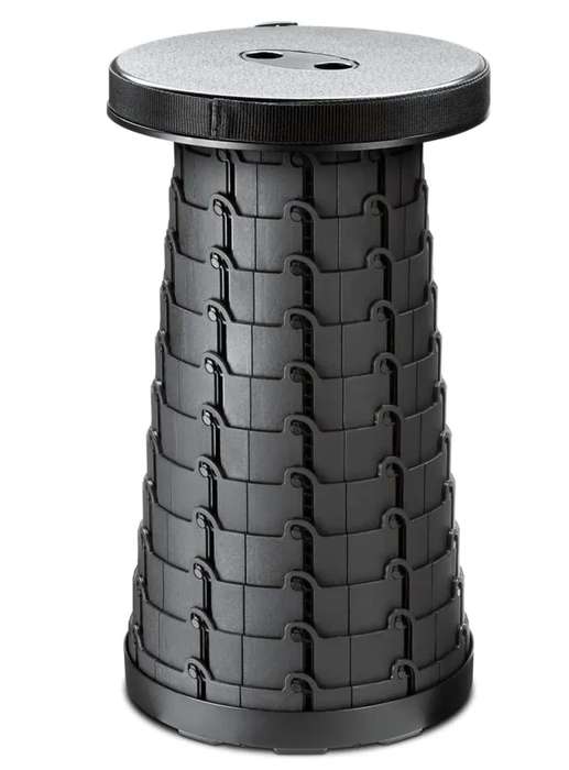 Portable Folding Stool (Black)