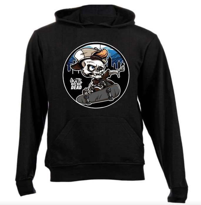 Skate will not Die Hoodie