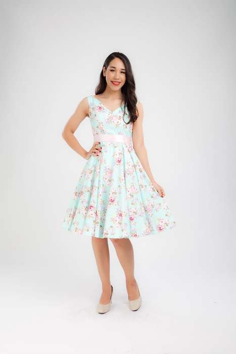 Vintage-inspired Pin-up Dress