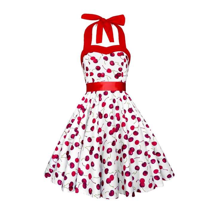 Vintage-inspired Pin-up Dress