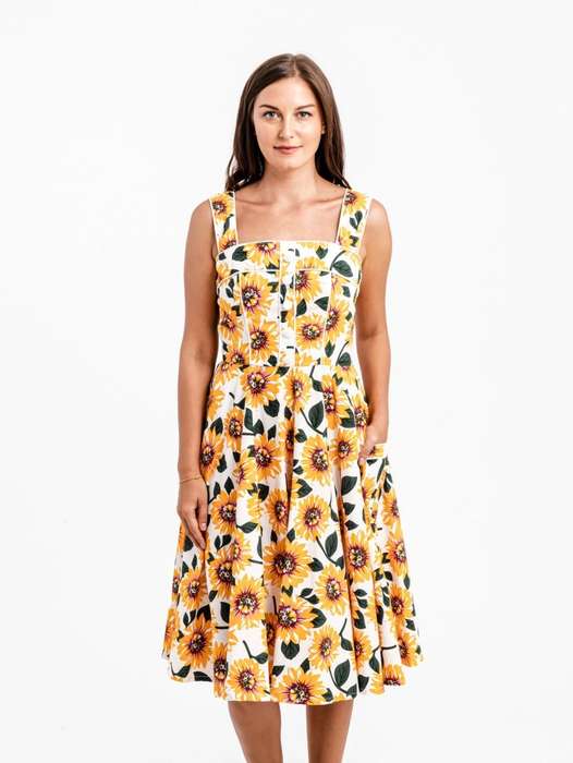 Vintage-inspired Pin-up Dress