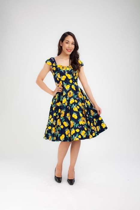Vintage-inspired Pin-up Dress