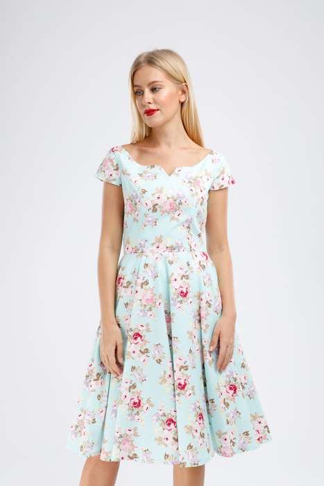Vintage-inspired Pin-up Dress