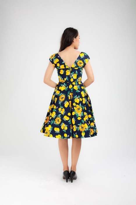 Vintage-inspired Pin-up Dress