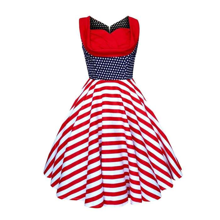 Vintage-inspired Pin-up Dress