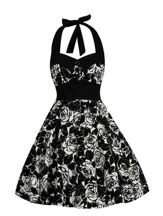 Vintage-inspired Pin-up Dress