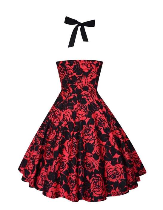 Vintage-inspired Pin-up Dress
