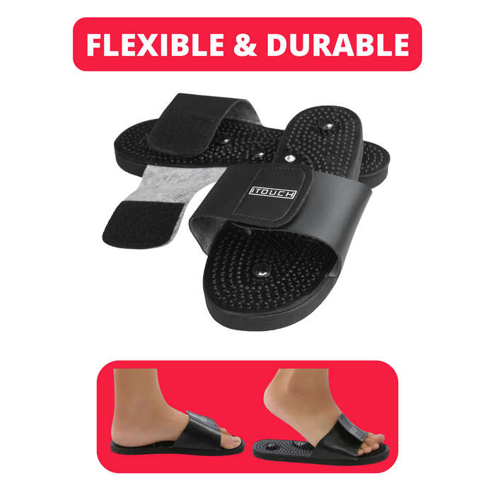 Foot Reflexology Slippers - For TENS Units