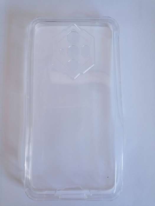 Blackview Back Cover Pouch- Matt Black & Clear