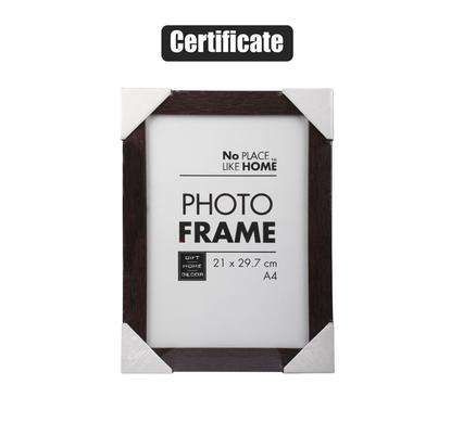 A4 Photo Picture Frame, Brown