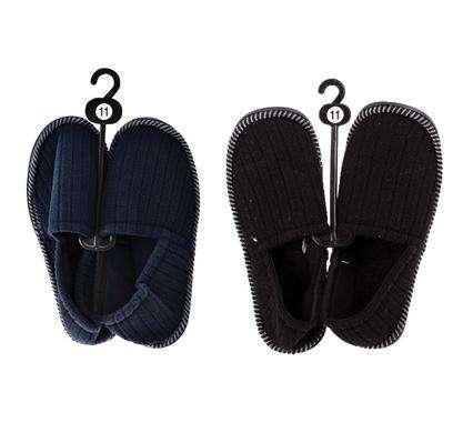 Slipper with Binding & Tapered Sole  Size 11 Comfortable Winter Essentials