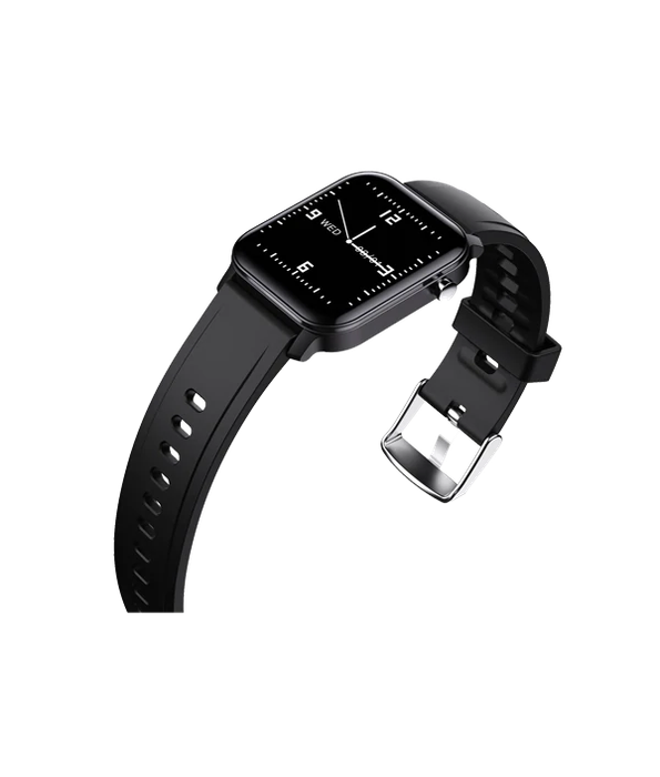 Square Smart Watch Android and IOS Compatible Fitness Tracker, Heart Rate Monitor, 40mm Touch Scr...