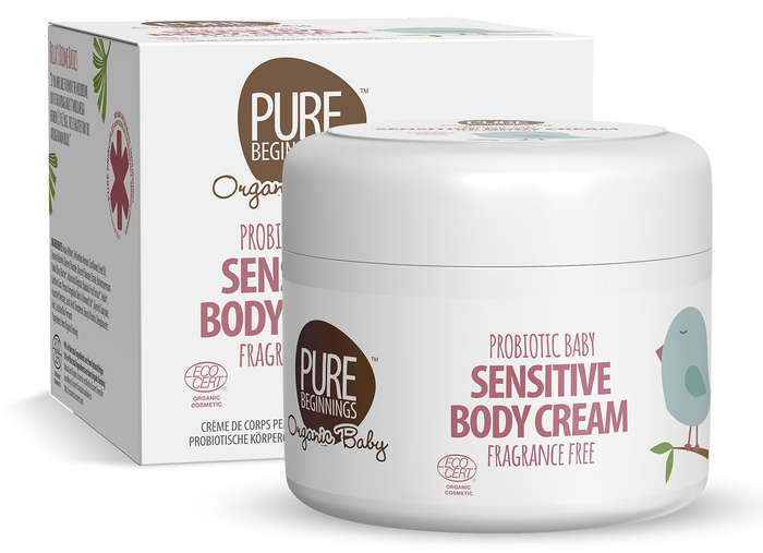 Pure Beginnings Probiotic Baby Sensitive Body Cream - Fragrance Free 250ml Hydrating, Protects an...