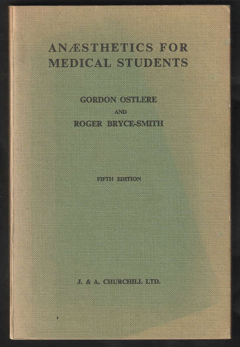 An Aesthetics For Medical Students By Gordan Ostlere