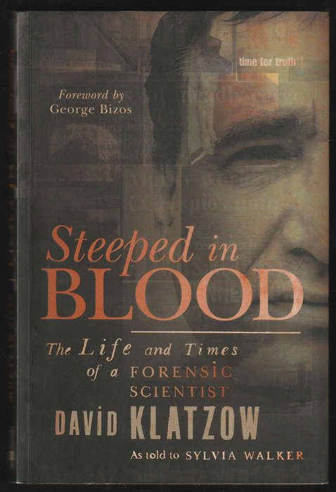 Steeped In Blood By David Klatzow