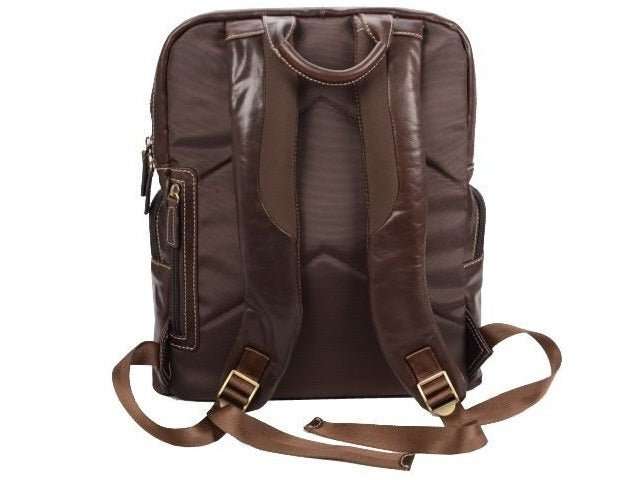 Adpel Day Tripper Leather Backpack | Brown