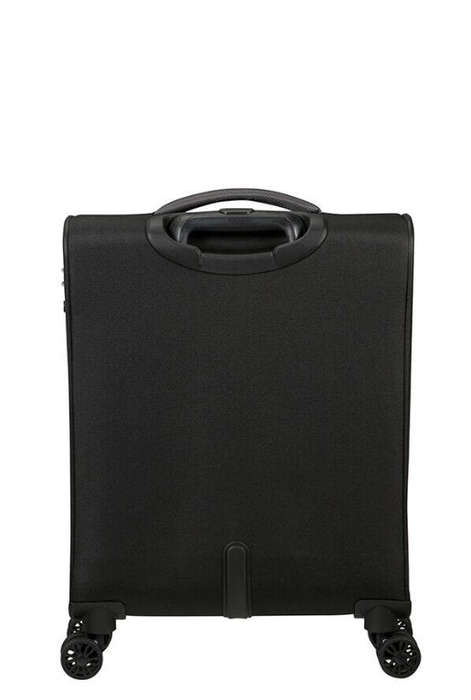 American Tourister Pulsonic 55cm Cabin Spinner - Expandable | Black