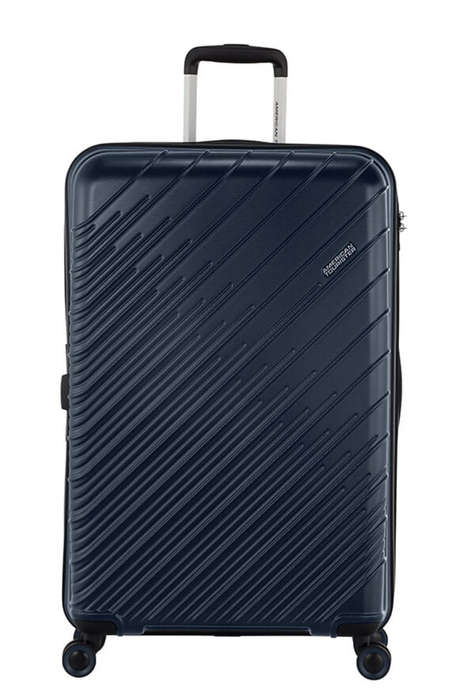 American Tourister Speedstar 77cm Large Spinner Expandable | Atlantic Blue