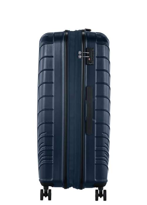 American Tourister Speedstar 77cm Large Spinner Expandable | Atlantic Blue