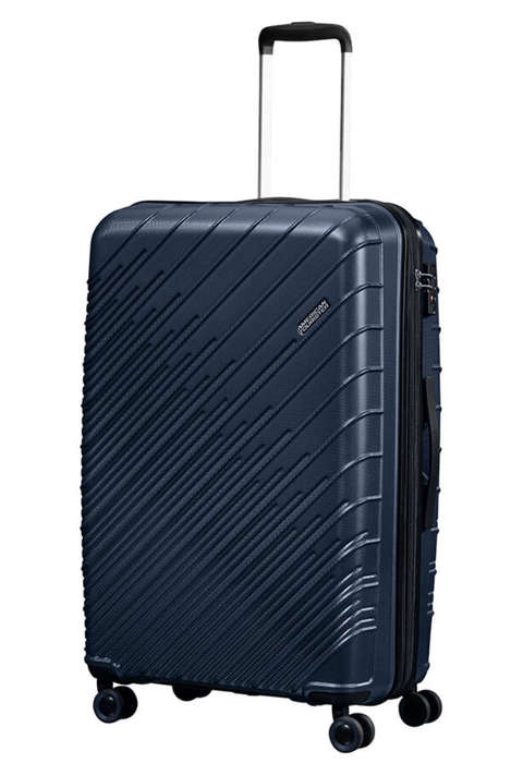 American Tourister Speedstar 77cm Large Spinner Expandable | Atlantic Blue