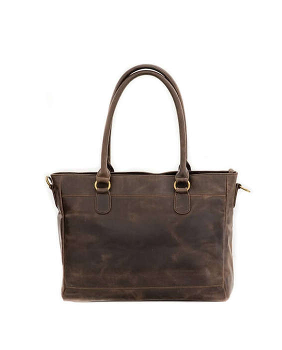 Zemp Casablanca 13 Tote | Waxy Brown