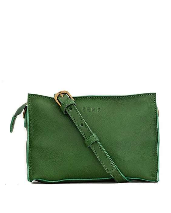 Zemp Palau Crossbody Bag | Forest Green