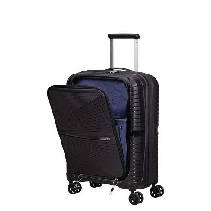 American Tourister Airconic 55cm Cabin Spinner | Onyx Black