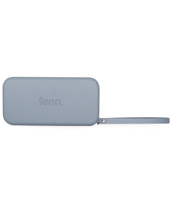 Fenn Wallets  Blue Haze  Silver Handle