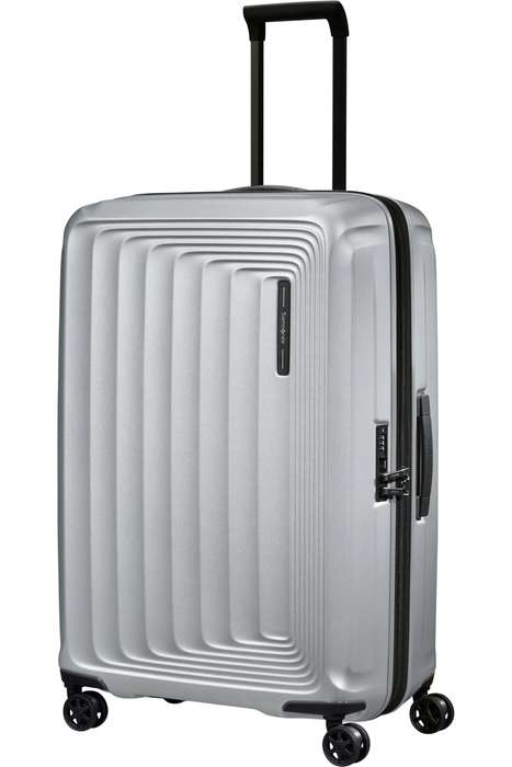 Samsonite Nuon Spinner (4 wheels) 75cm Matte Silver