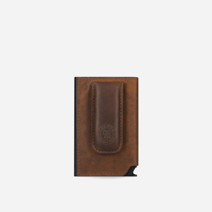 Brando James Metal Card Holder 2005 Brown