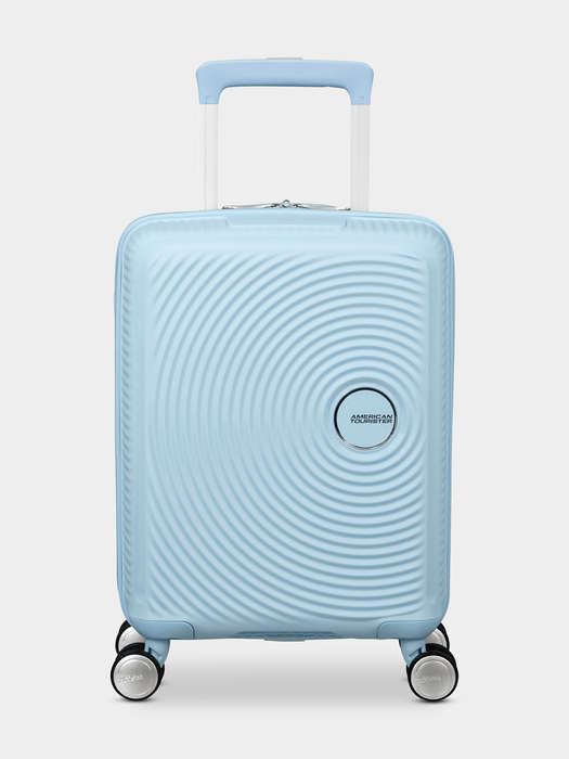 American Tourister Soundbox Mini Spinner 47cm Pastel Blue
