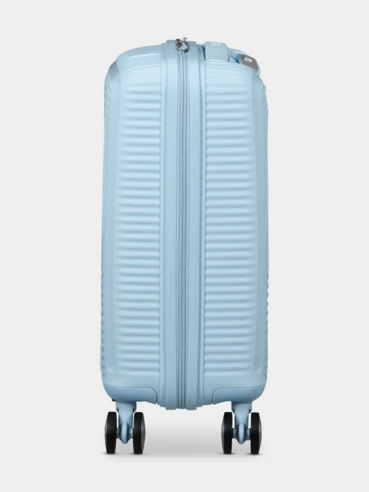 American Tourister Soundbox Mini Spinner 47cm Pastel Blue