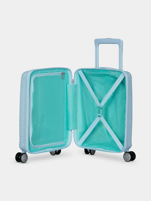 American Tourister Soundbox Mini Spinner 47cm Pastel Blue