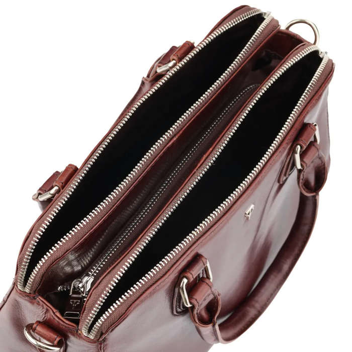 Tuscany Giuliana  Essence Trio Handbag, Brown