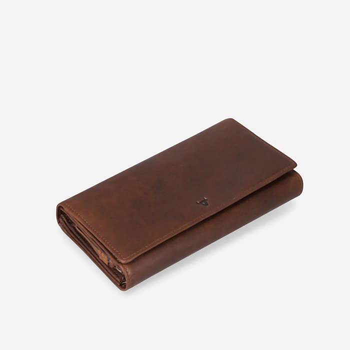 Brando Jamie Large Purse Brown