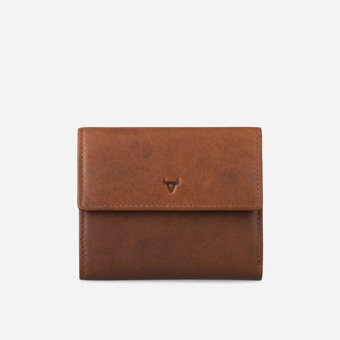Brando Jamie Compact Purse Brown