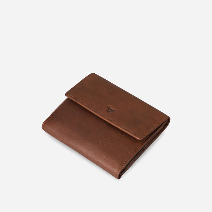 Brando Jamie Compact Purse Brown