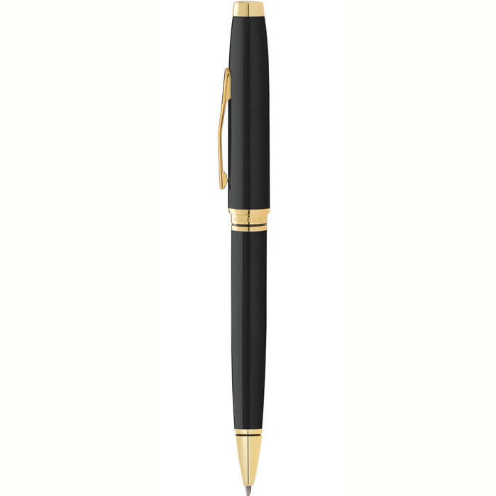 Cross Coventry Black Lacquer with Gold-Tone Ballpoint Pen