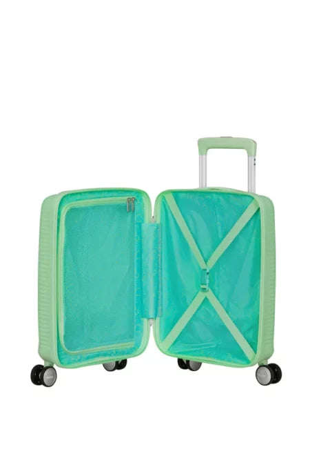 American Tourister Soundbox Mini Spinner 47cm Pastel Green
