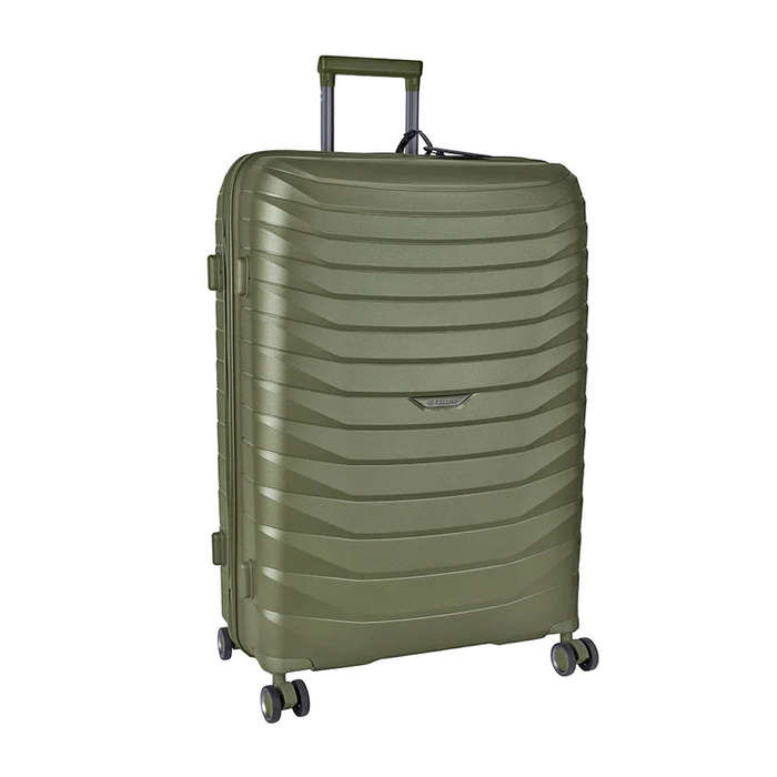 Cellini Grande 71cm Large Trolley Case Army Green