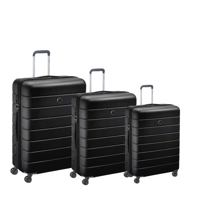 Delsey Lagos 3piece Set Black