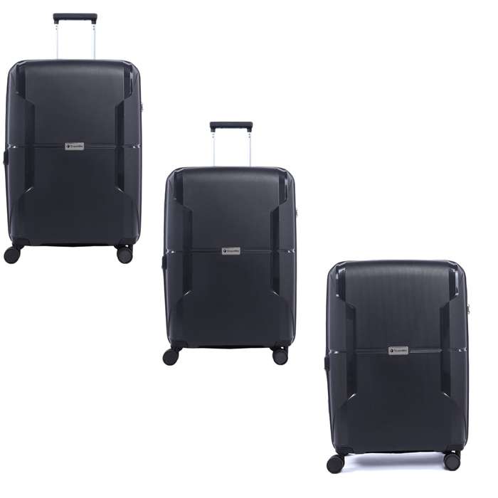 Travelite Santiago 3 Piece  -Black